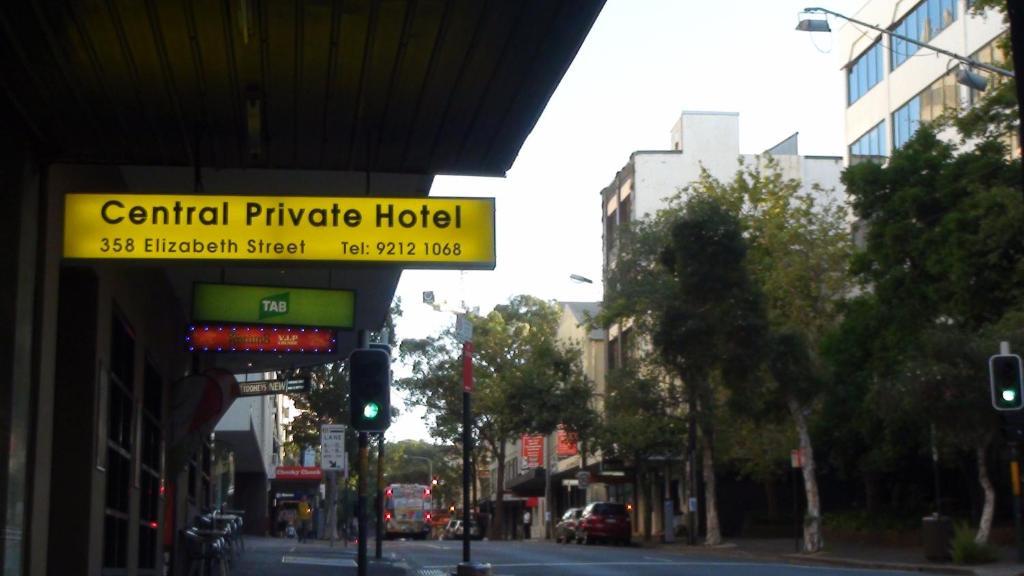 Central Private Hotel Sidney Exterior foto
